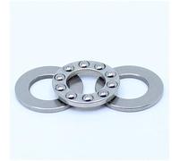 TMP1105 100Pcs F2-6M F2.5-6M F4-9M F5-10M F6-11M Cuscinetti assiali a sfere con gabbia in acciaio inossidabile 2x6x3 2.5x6x3 4x9x4 5x10x4 6x11x4.5mm(F5 10M 5x10x4)