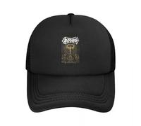 TMQZHQAVH Cappelli Musicali estremi Cryptopsy Cappelli da Uomo Cappi per Uomini Cappelli da Baseball da Uomo Cappello da Uomo Cappello da Baseball