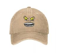 TMQZHQAVH Trollface con Occhi Gialli Cappello da Baseball per Uomini Unisex Cappello Casual Trucker Design in saldo Caldo Cappello da Campeggio da Caccia