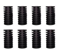 TMRBBesty 8 Pcs Moto Copertura Protezione Leva Cambio,Copri Leva Cambio Moto in Gomma,Copertura Protettiva antiscivolo per leva cambio moto,Nero