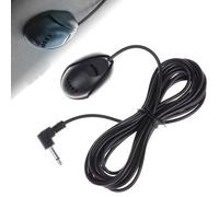 TMRBBesty Mini Microfono Per Autoradio,Microfono per Auto,Microfono da 3,5 mm,Microfono Esterno per Auto,Microfono per Auto Audio,Mini Microfono Esterno Da 3 M,Per GPS
