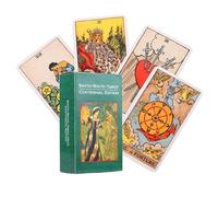 TMRBBesty Tarocchi Adatti Ai Principianti, Classici, con Guida,Mazzo di Tarocchi, Carte Divinazione Tradizionali Tavolo, per Gioco Festa E Festival