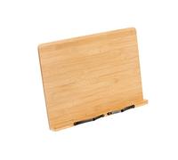 SOUNDSATION TMS-200-WOOD leggio da tavolo bambù regolabile con fermacarte NUOVO