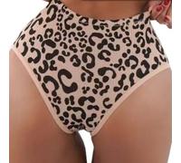 TMTGTS Mutande da donna, confezione da 4 pezzi, slip a vita alta, in cotone, per uso quotidiano, per dormire, lavoro, sport, tempo libero, occasioni speciali, regalo