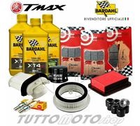 TMX46 TAGLIANDO YAMAHA T-MAX 530 2015 2016 OLIO XTS PASTIGLIE BREMBO ECC.. TMAX