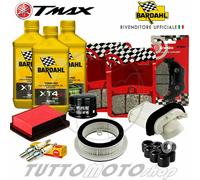 TMX53 TAGLIANDO YAMAHA T-MAX 530 2012-2016 OLIO XTS PASTIGLIE BREMBO ECC.. TMAX