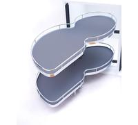 TMY Organizer per armadietti da cucina - Cassetto Estraibile per Cucina in armadio angolare - Telescopico per Armadietti 100 x 68 x 54 cm Organizer max. 40 kg - Aperto a Sinistra