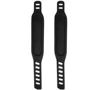TMZELOA Cyclette, cinghie a pedale con nastro riflettente, universale, per cyclette, lunghezza regolabile, per la maggior parte dei pedali della bicicletta, ciclo di bicicletta