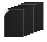 TMZELOA Gomma Eva Adesiva 10 Pcs Pannello di Achiuma Autoadesivo Nero 21 x 30cm Cuscinetti in Schiuma Autoadesivi Fogli di Gomma EVA Gomma Piuma Adesiva Gommapiuma per Imbottitura Divani Panche