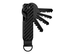 TMZELOA Organizzatore di Chiavi in Metallo, Portachiavi Compatto in Metallo, Mini Portachiavi per Uomo e Donna Portachiavi Innovativo Minimalista che Protegge da 1 a 6 Chiavi