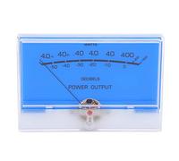TN - 105 - S0518 VU Meter | Consistent DB Level Header with White Backlight | Audio Amplification Meter for DIY/Recording Studio/Home Audio | ABS Material, 1000uA Sensitivity