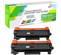 TN-2420 TN2420 Cartucce toner compatibile 3000 pagine per Brother MFC-L2710DW L2710DN L2730DW L2750DW DCP-L2510DN L2530DW HL-L2350DW L2310D L2370DN L2375DW L2370DN (2*nero, Ad alto rendimento )