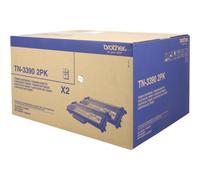 Brother TN-3390TWIN cartuccia toner 2 pz Originale Nero