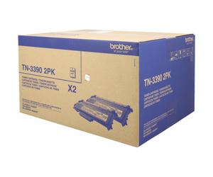 TN-3390-2PK BROTHER HL-6180DW CARTUCCIA DEL TONER NERO