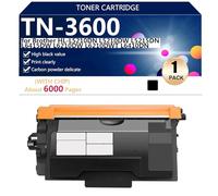 TN-3600 Cartuccia Toner di Ricambio ad alta Capacità per Brother HL-L5210DN L5210DW L5215DN L6415DW L6210DW L6210DWT L6410DN Stampante,Black-1 pack