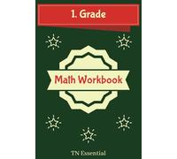 TN Essential Math Workbook Christmas Design First Grade Math Success: Daily Practice Workbook for Addition, Subtraction, and Problem Solving
