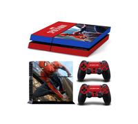 TN-PS4-7098 - Adesivo in vinile con motivo "Spider Man Venom" per console PS4 e 2 controller