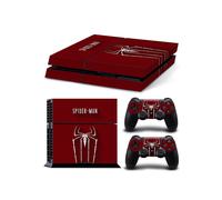 TN-PS4-7102 - Adesivo in vinile con motivo "Spider Man Venom" per console PS4 e 2 controller