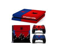 TN-PS4-7104 - Adesivo in vinile con motivo "Spider Man Venom" per console PS4 e 2 controller