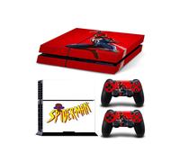 TN-PS4-7106 - Adesivo in vinile con motivo "Spider Man Venom" per console PS4 e 2 controller