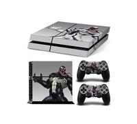 TN-PS4-7165 - Adesivo in vinile con motivo "Spider Man Venom" per console PS4 e 2 controller
