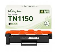 TN1150 Toner Nero Compatibile con Brother, 1 Pack, Fino a 1000 Pagine | Compatibile con Brother DCP-L1640W, DCP-L1642W, DCP-L1642WXL, DCP-L1660W, HL-L1240W, HL-L1242W e HL-L1242WXL