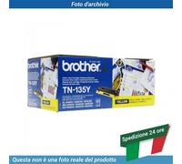 Brother TN135Y cartuccia toner 1 pz Originale Giallo