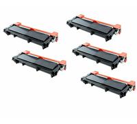 TN2320 kit 5 Toner Compatibile Nero per Brother HL-L2300D HL-L2340DW HL-L2360DN