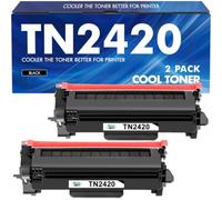 TN2420 Compatibile per Toner Brother MFC L2710DW TN 2420 TN-2420 | Compatibile per MFC-L2710DW MFC-L2710DN MFC-L2750DW HL-L2350DW DCP-L2510D DCP-L2530DW TN2410 Nero 2-Pack