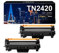 TN2420 Toner Compatibile con Toner Brother TN 2420 TN-2420 TN2410 per Brother MFC L2710DW L2710DN MFC-L2710DW MFC-L2710DN MFC-L2750DW HL-L2350DW DCP-L2510D DCP-L2530DW TN 2420 TN-2420 (2 Nero)