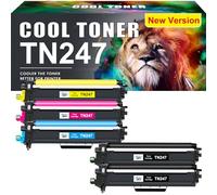 TN247 TN-243CMYK DCP-L3550CDW Toner: Compatibili Per Brother MFC-L3750CDW Toner TN-247 TN243 MFC-L3770CDW HL-L3210CW HL-L3230CDW MFC-L3710CW MFC-L3730CDN TN243CMYK TN 243CMKY 247 TN-243 5-Pack