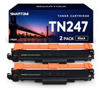 TN247 TN-247BK Toner Value Pack Compatibile per Brother TN-243CMYK TN-243 TN243 TN-247 per MFC-L3750CDW MFC-L3770CDW MFC-L3710CW DCP-L3550CDW DCP-L3510CDW HL-L3210CW Stampante (2 Nero)