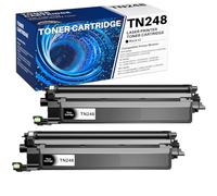 TN248 Compatibili Con Brother TN248 TN248XL TN-248XL Toner Compatibili per Brother MFC-L3740CDW MFC-L3760CDW MFC-L3740CDWE DCP-L3560CDW HL-L3240CDW MFC-L8390CDW HL-L3220CWE (2 Nero)
