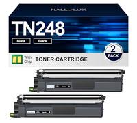 TN248 NERO TN-248 TN-248BK TN248XL Toner 248 Compatibile con Brother TN-248 Toner TN-248XL per Brother MFC-L3760CDW MFC-L3740CDW DCP-L3560CDW HL-L3240CDW MFC-L8390CDW DCP-L3520CDW (2 nero)