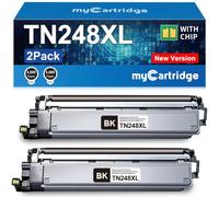 MYCARTRIDGE TN248XL compatibile con Brother TN248 TN248XL per Brother MFC-L3760CDW Toner DCP-L3560CDW MFC-L3740CDW TN248 TN-248CMYK TN-248VAL 248