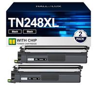 TN248XL NERO TN-248XL TN-248BK TN248XL Toner 248 Compatibile con Brother TN248 Toner TN248 TN-248 per Brother MFC-L3760CDW DCP-L3560CDW MFC-L3740CDW HL-L3240CDW MFC-L8390CDW (2 nero)