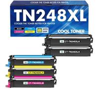 TN248XL TN248 MFC-L3760CDW Toner 5-Pack TN-248 TN-248XL 5-Pack