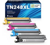 TN248XL Toner compatibile per Brother TN248CMYK TN248VAL Toner TN 248XL per Brother MFC-L3740CDW MFC-L3740CDWE MFC-L3760CDW DCP-L3560CDW DCP-L3520CDW DCP-L3520CDWE HL-L3240CDW HL-L3220CW HL-L3220CWE