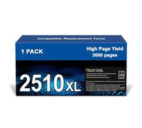 TN2510 TN2510XL Toner TN 2510XL TN-2510 XL Compatibile con Brother HL-L2400DWE HL-L2400DW HL-L2445DW DCP-L2627DWE MFC-L2800DW DCP-L2660DW DCP-L2665DW MFC-L2827DWXL MFC-L2860DWE (1 Nero)