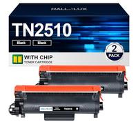 TN2510 Toner TN2510XL compatibile con Brother TN2510 Toner TN-2510 XL per Brother HL-L2400DWE Toner MFC-L2835DW MFC-L2827DW MFC-L2800DW DCP-L2660DW DCP-L2620DW DCP-L2627DW MFC-L2860DW (2 nero)