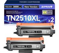 TN2510XL compatibile con Brother MFC-L2800DW L2827DW HL-L2400DWE per TN2510