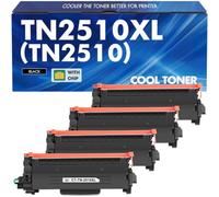 TN2510XL Compatibile per Brother TN-2510XL TN2510 Toner (4 Nero)
