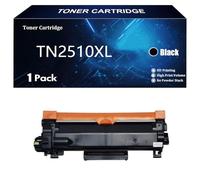 TN2510XL TN2510 Cartuccia Toner Compatibile per Brother TN-2510XL Ad Alta per Brother HL-L2400DW 2400DWE 2447DW DCP-L2620DW 2627DW 2660DW MFC-L2800DW 2827DW 2835DW Stampanti,Black-1 Pack