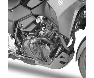 TN3116 GIVI PARAMOTORE TUBOLARE NERO Ø25mm per SUZUKI V-STROM 2017 2018 2019