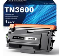 TN3600 Toner, Capacità Standard, Compatibili per Brother TN3600 TN3600XL per HLL