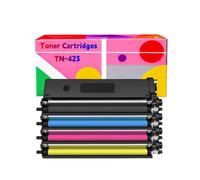TN423 TN-423 TN421 Cartuccia toner compatibile con Brother MFC-L8690CDW HL-L8260CDW DCP-L8410CDW HL-L8360CDW MFC-L8900CDW TN423C TN423Y TN423M(CMYK Set,Standard Yield)