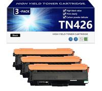 TN426 Cartuccia Toner Compatibile per Brother HL-L8260CDW HL-L8360CDW DCP-L8410CDW MFC-L8690CDW MFC-L8900CDW Stampanti, Elevata Capacità 6500 Pagine, Stampa Nitida,Black-3 pack