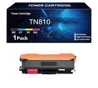 TN810 TN810XL Cartucce di Toner di Ricambio Compatibili per Brother HL-EX470W HL-L9410CDN HL-L9430CDN HL-L9470CDN MFCEX670W MFC-L9610CDN MFC-L9630CDN MFC9670CDN Stampanti,M-1 Pack