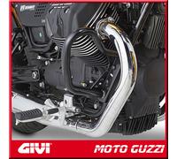 TN8202 PARAMOTORE TUBOLARE SPECIFICO, NERO MOTO GUZZI V9 BOBBER 2016>2018