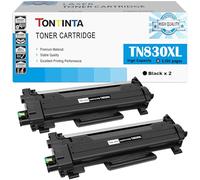 TN830XL TN-830XL Cartucce toner compatibili 2 neri ad alta capacità per stampante Brother HL-L2400D L2405W L2420DW L2460DW L2865DW L2467DW DCP-L2640DW L2647DW L2760DW L2820DWXL MFC-L2900DW L2900DW